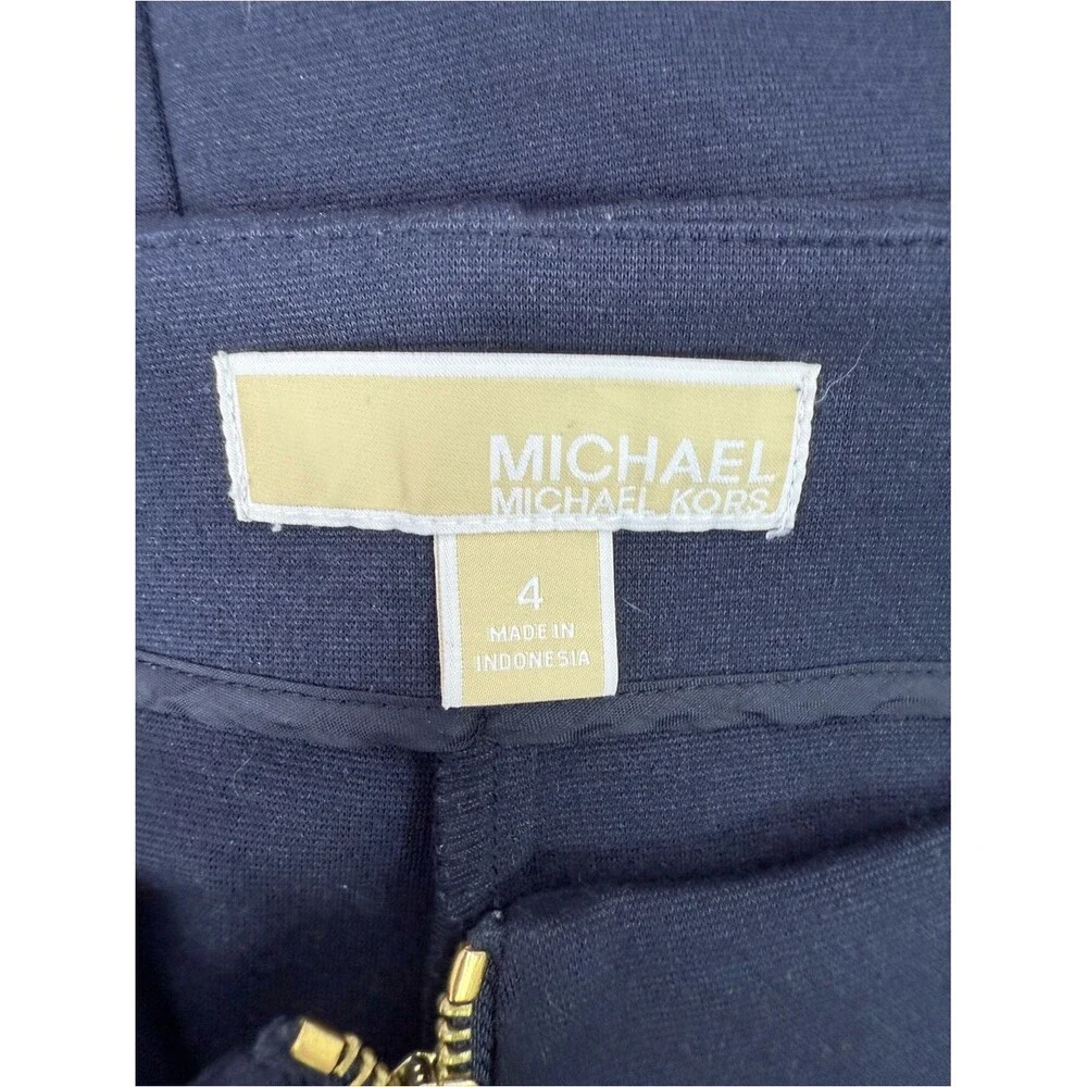 Michael Kors Dark navy Ponte Pencil Skirt
